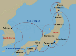 14 night Asia cruise