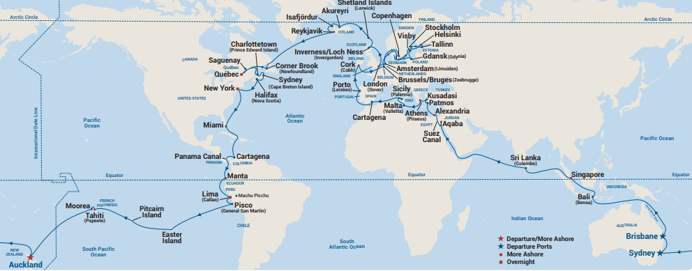 2025 World Cruise