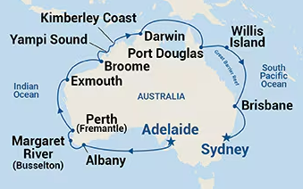 Australian circumnavigation