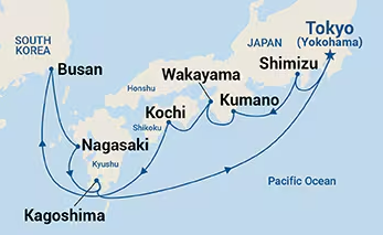 10 night Japan cruise