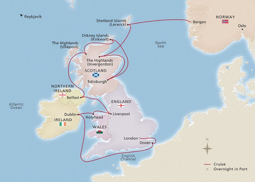 15 day Viking British Isles cruise