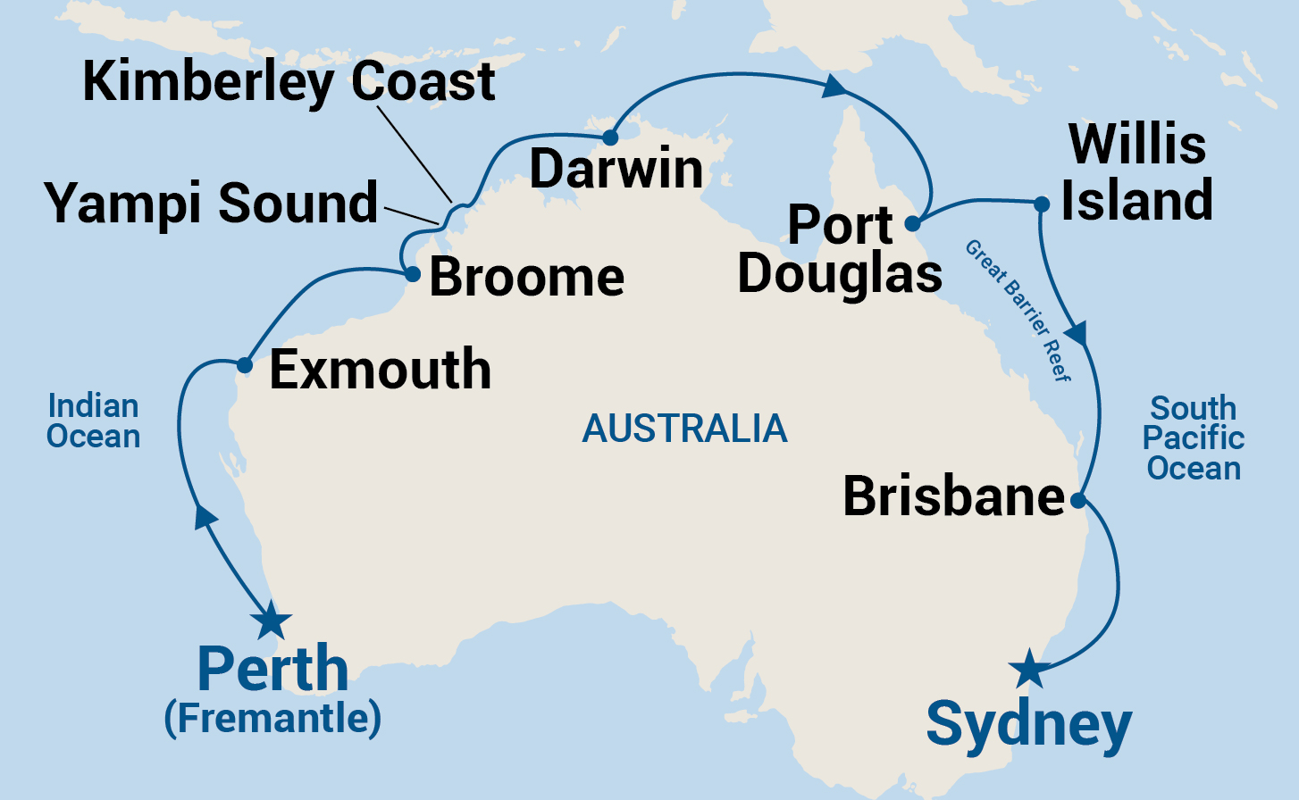 Northern explorer, Perth to Sydney