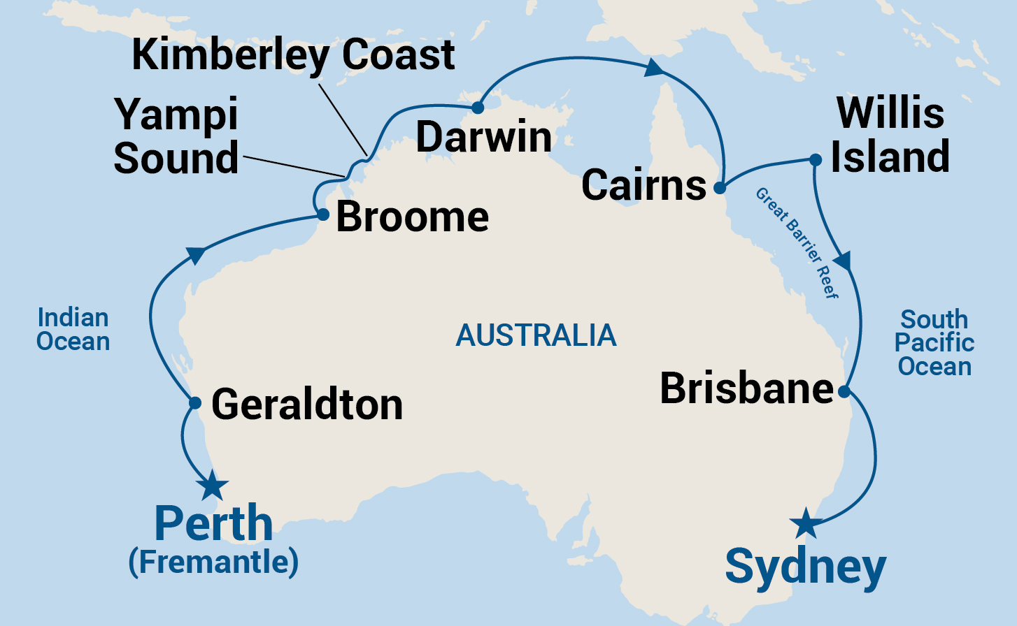 Northern explorer, Perth to Sydney